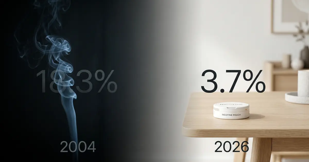 Rootsi ületas suitsuvaba eluviisi teetähise