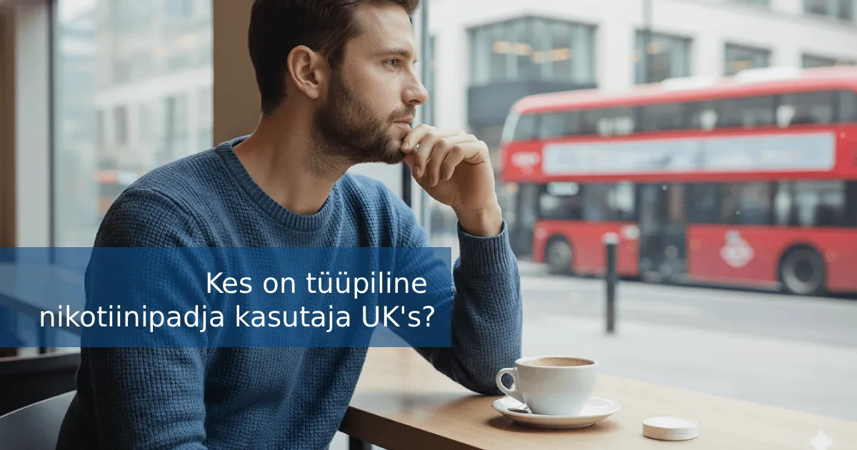 Uuring: nikotiinipatjade kasutajad Ühendkuningriigis – kes ja mida eelistavad?