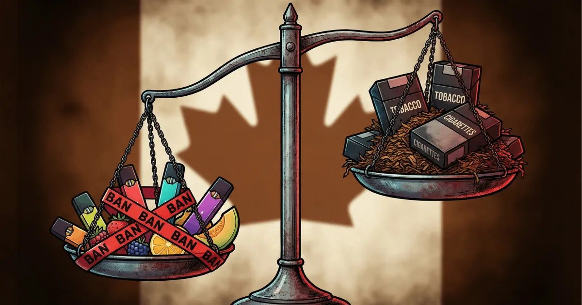 Uuring: Kanada e-sigareti maitsepiirangud suurendasid suitsetamist