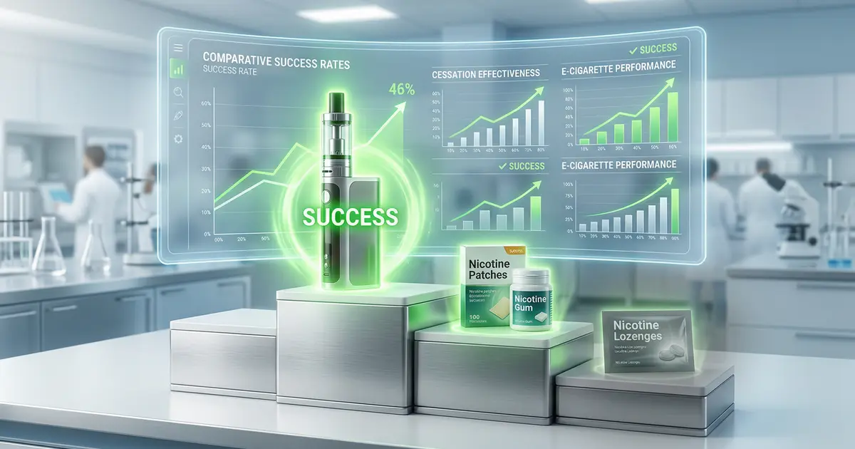 Vu00e4rske teadustu00f6u00f6de u00fclevaade hindas e-sigarette ku00f5ige tu00f5husamaks suitsetamisest loobumise vahendiks